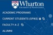 Wharton mobile app