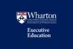 Logo of Wharton Aresty Institute of Executive Education at the University of Pennsylvania, featuring the university's emblem above the text.